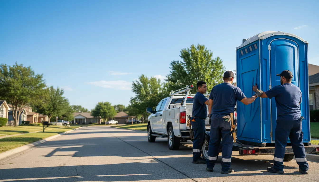 Portable Toilet Rental in Poplar, MT near me